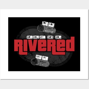 Grand Theft Poker - Rivered Posters and Art